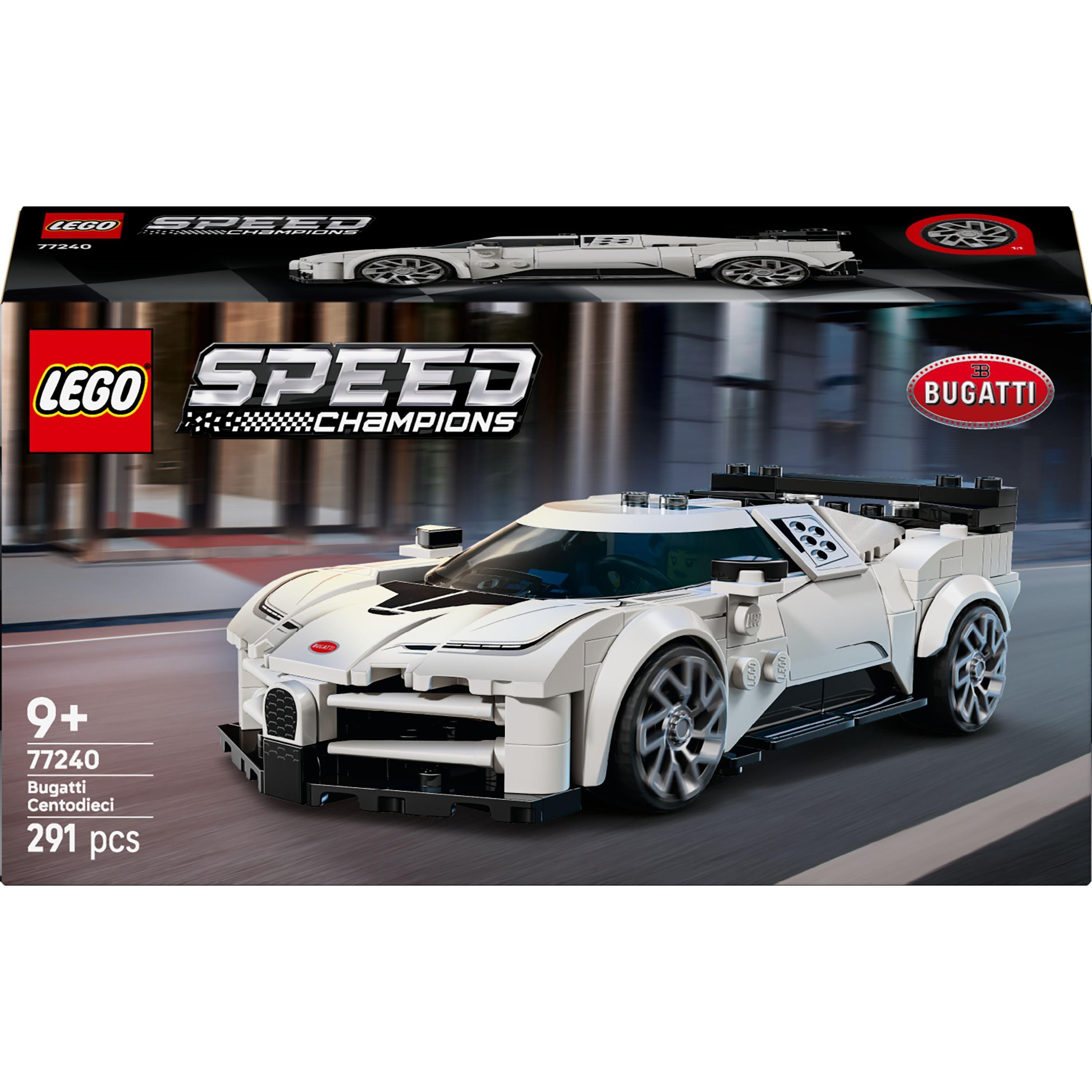 Конструктор Lego Speed Champions "Спортивний гіперкар Bugatti Centodieci", 77240