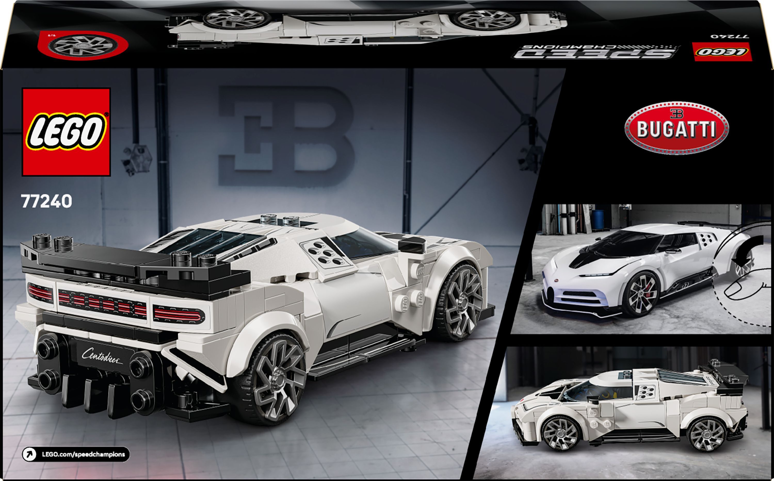 Конструктор Lego Speed Champions "Спортивний гіперкар Bugatti Centodieci", 77240 13