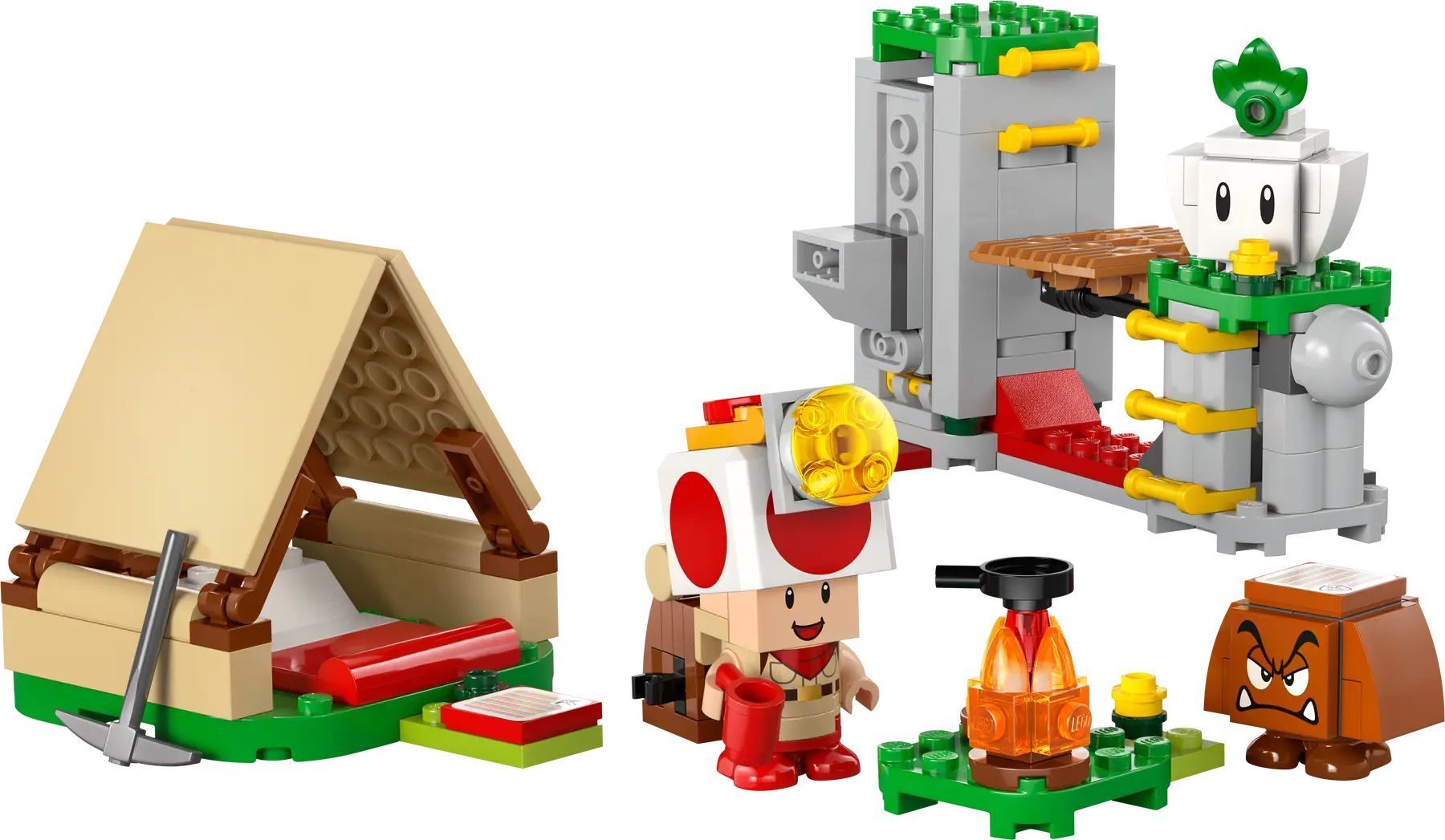 Конструктор Lego Super Mario "Лагерь Captain Toad", 72040 5