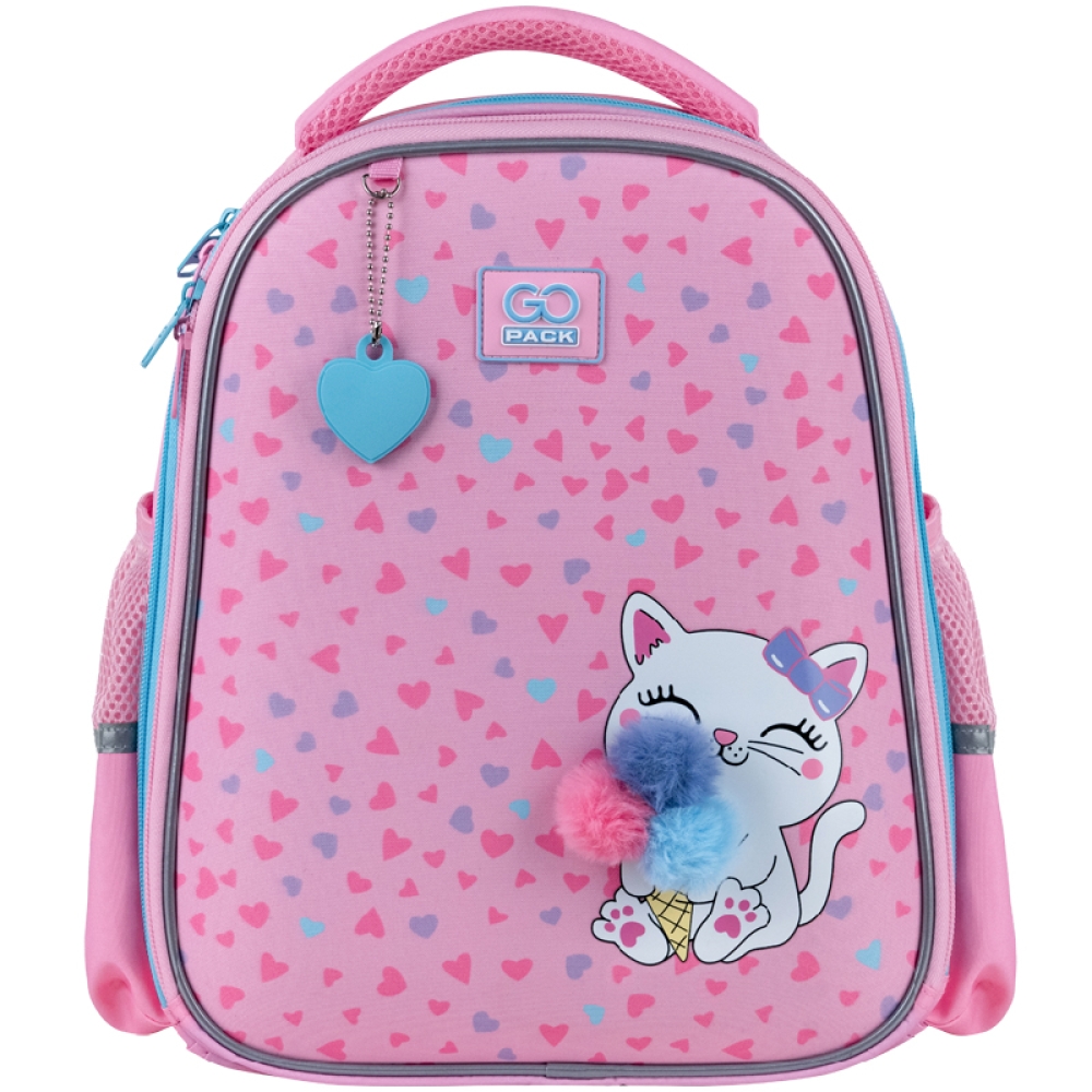 Рюкзак GoPack Education полукаркасный 165S Fluffy Kitten, GO25-165S-2 2