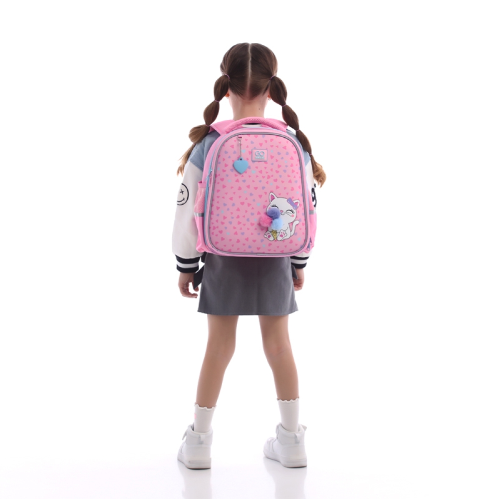Рюкзак GoPack Education полукаркасный 165S Fluffy Kitten, GO25-165S-2 14