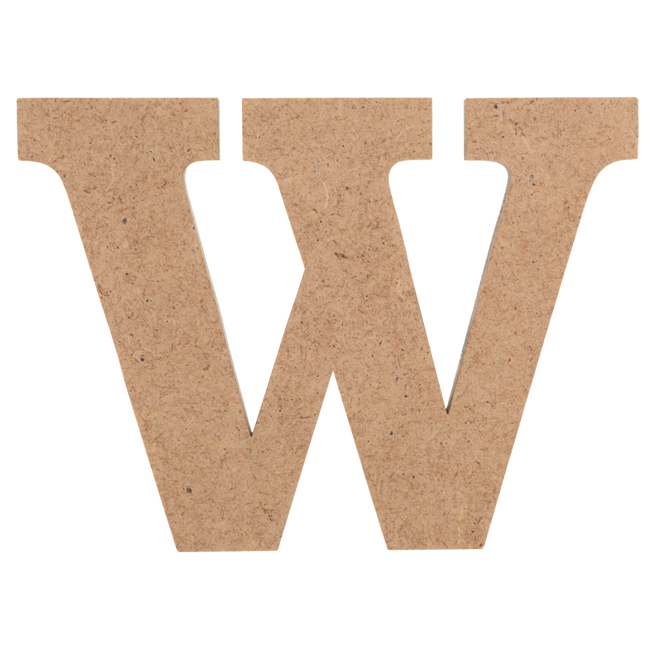 Заготовка Літера "W", МДФ, висота 10 см, 1шт, Rosa Talent (5)