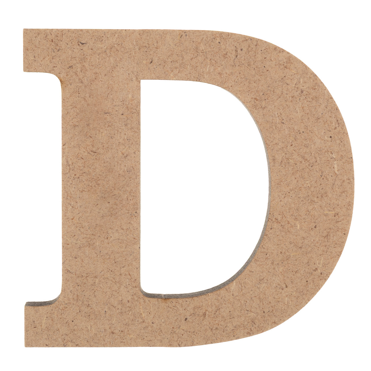 Заготовка Літера "D", МДФ, висота 10 см, 1шт, Rosa Talent (5)