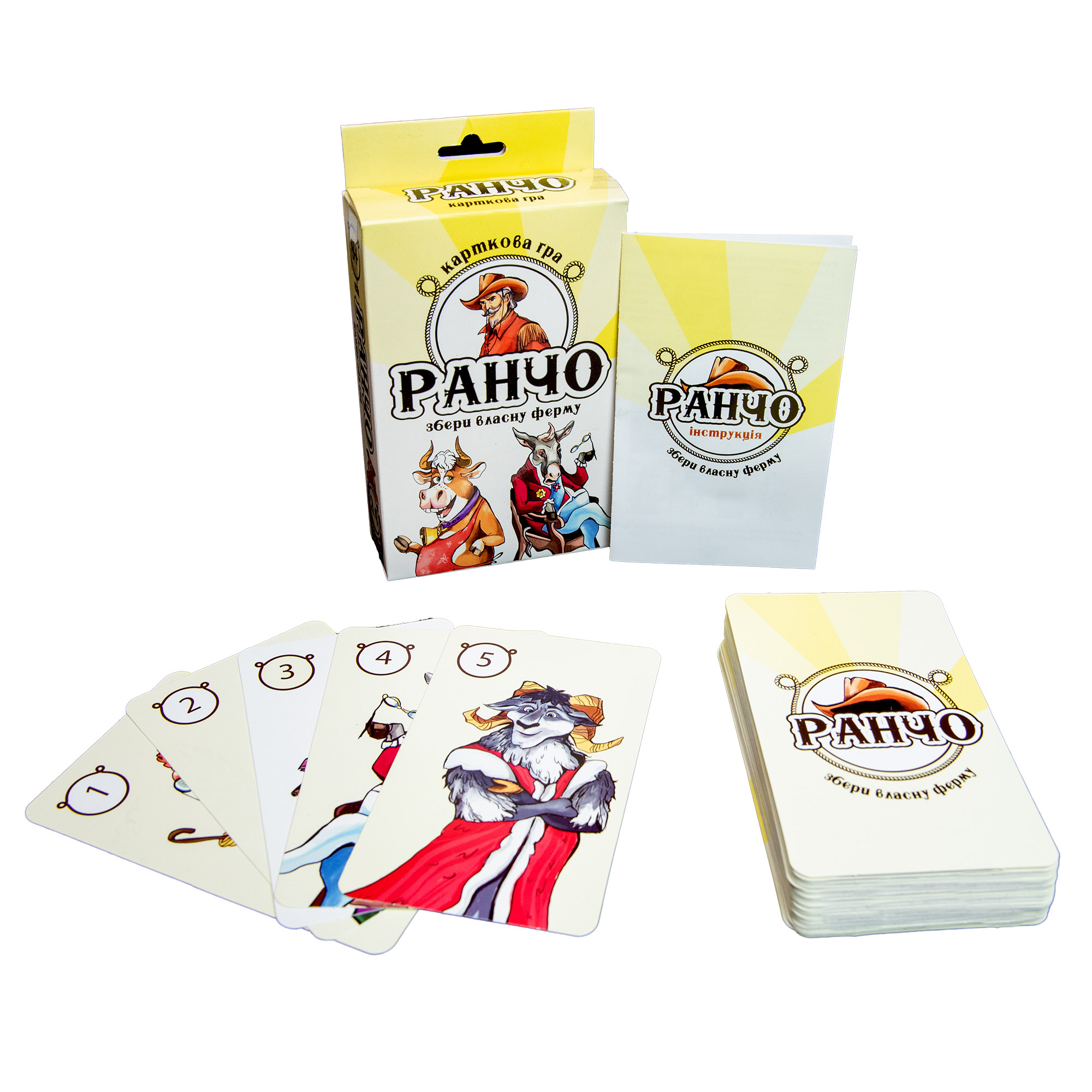 Гра настільна "Ранчо" (укр) 30217, ТМ "Strateg" 1