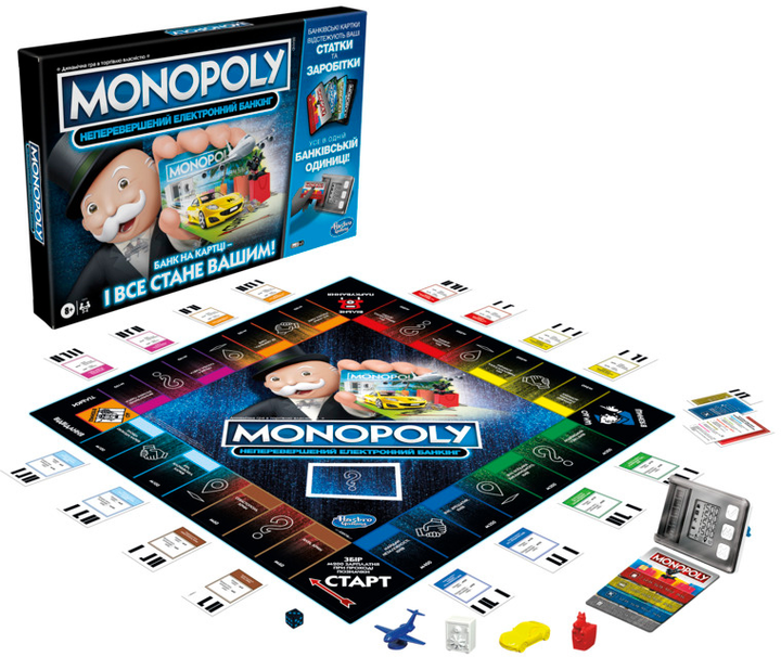 Гра настільна "Монополія: Бонуси без кордонів" Hasbro, E8978 5