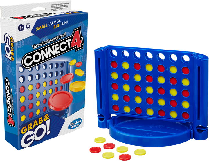 Гра настільна дорожня "Збери 4" Hasbro, F8253 3