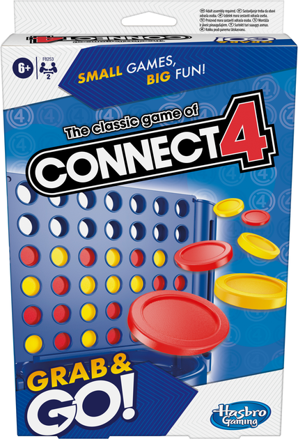Гра настільна дорожня "Збери 4" Hasbro, F8253 1