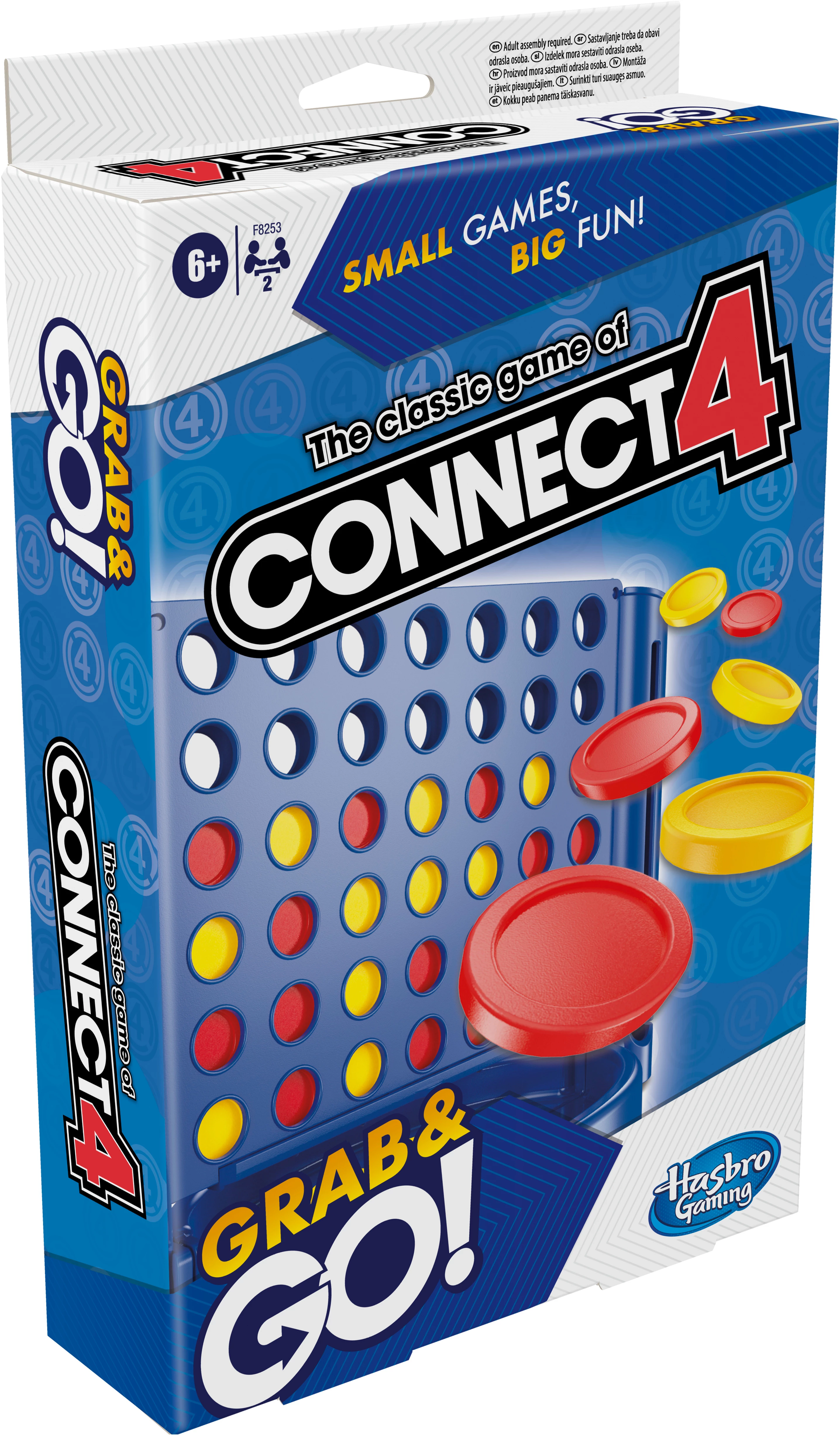 Гра настільна дорожня "Збери 4" Hasbro, F8253