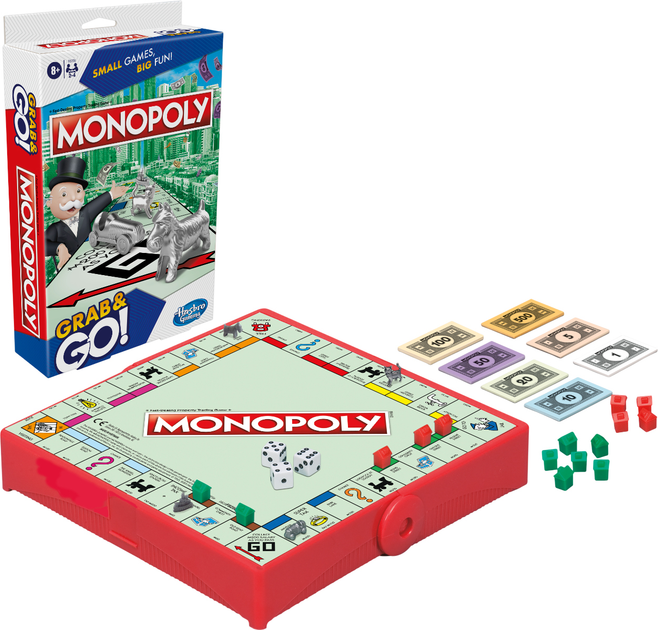 Гра настільна дорожня "Монополія" Hasbro, F8256 3