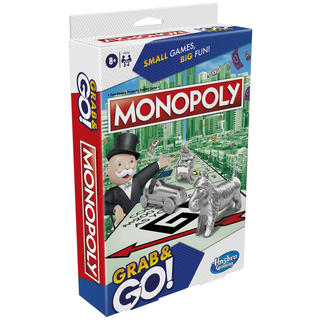 Гра настільна дорожня "Монополія" Hasbro, F8256