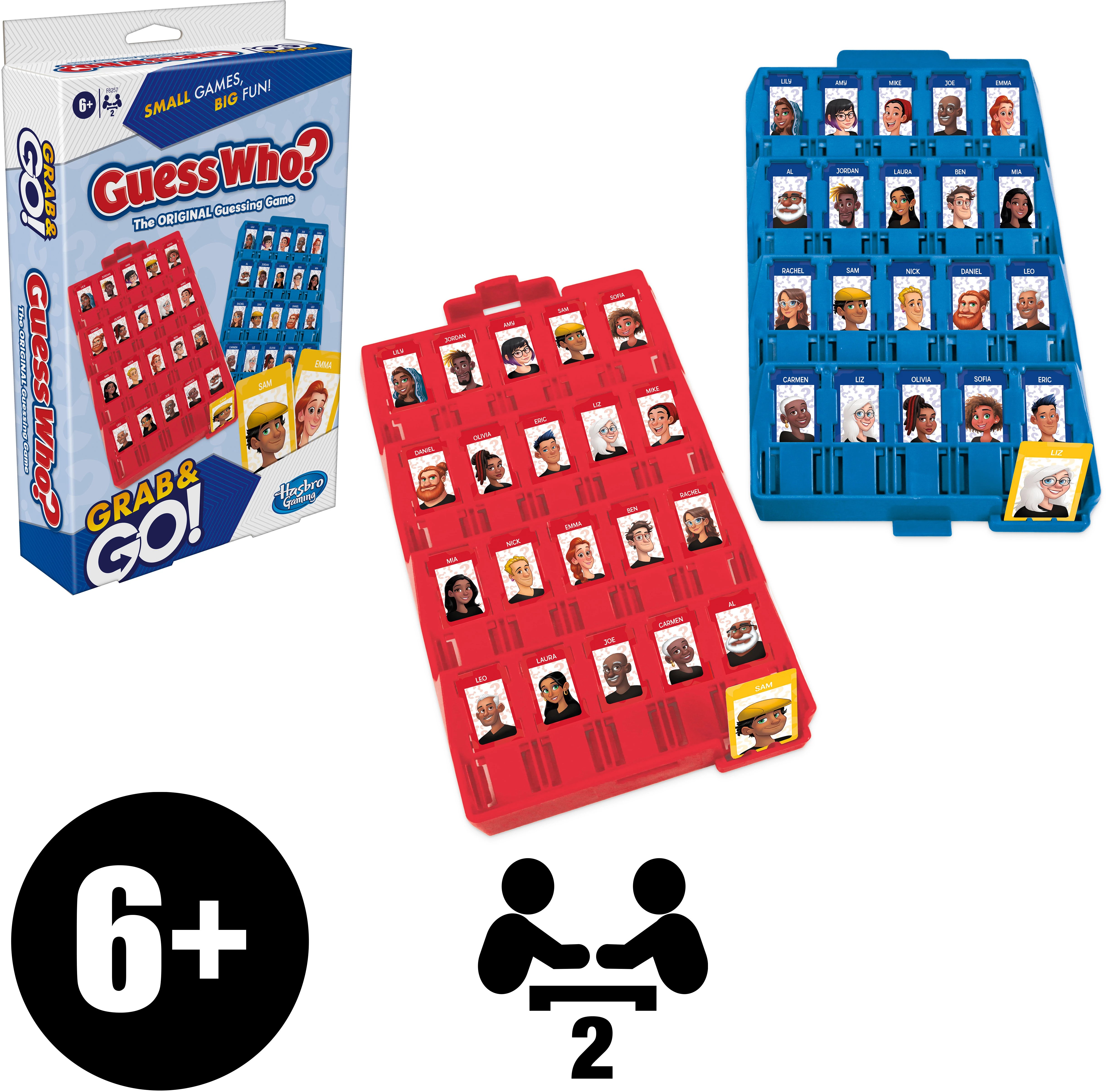 Гра настільна дорожня "Вгадай хто?" Hasbro, F8257 6