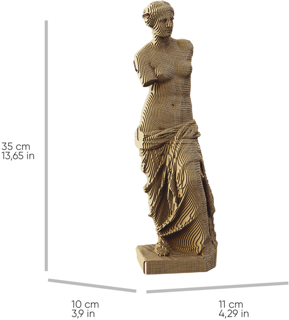 Картонный конструктор "Cartonic 3D Puzzle VENUS DE MILO", CARTVENUS 5