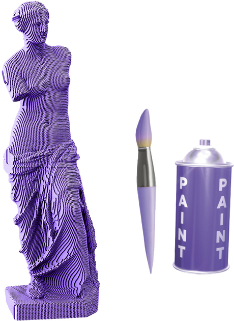 Картонный конструктор "Cartonic 3D Puzzle VENUS DE MILO", CARTVENUS 8