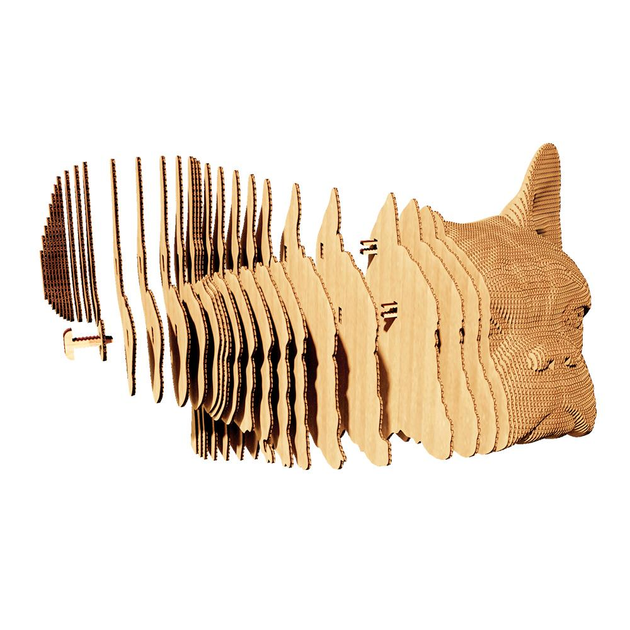 Картонный конструктор "Cartonic 3D Puzzle MEGA BULLDOG", CARTMBUL 4