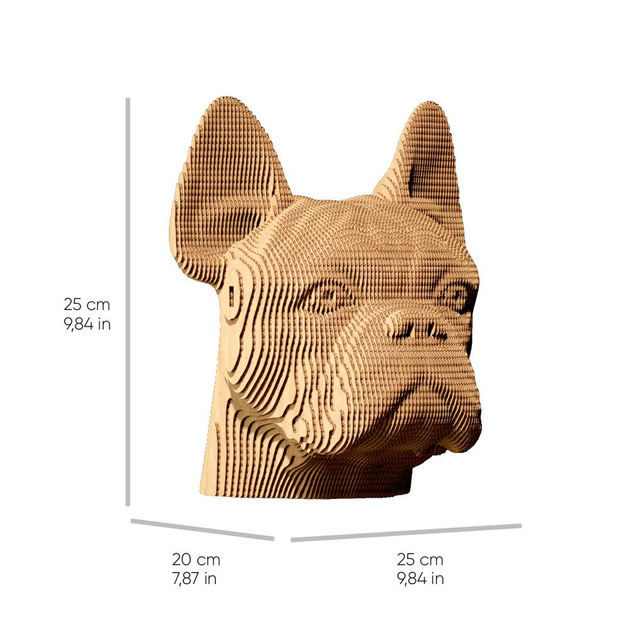 Картонный конструктор "Cartonic 3D Puzzle MEGA BULLDOG", CARTMBUL 5