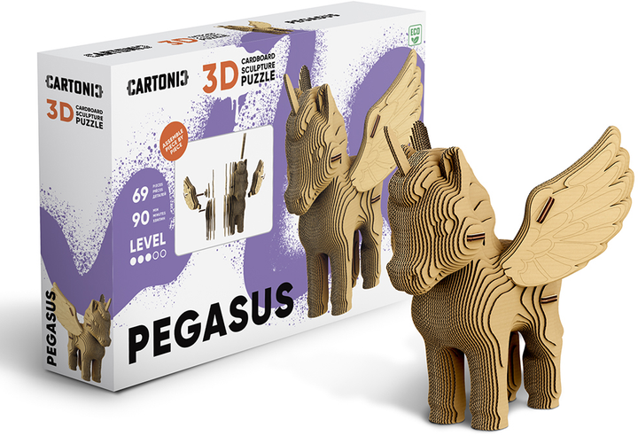 Картонный конструктор "Cartonic 3D Puzzle PEGASUS", CARTPEGAS
