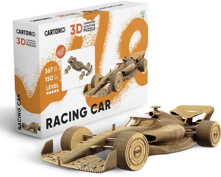 Картонный конструктор "Cartonic 3D Puzzle RACING CAR", CARTRAC