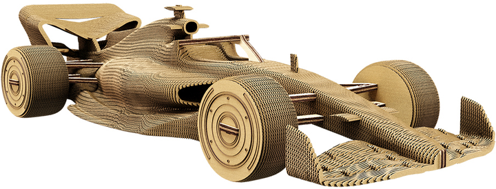 Картонный конструктор "Cartonic 3D Puzzle RACING CAR", CARTRAC 4