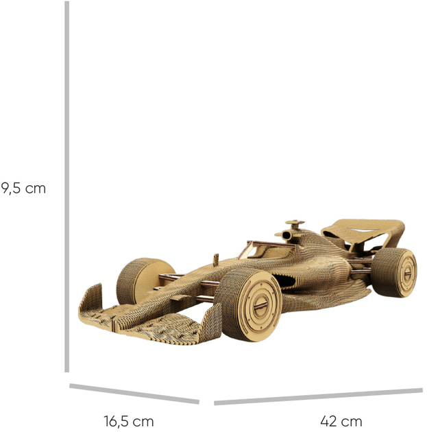 Картонный конструктор "Cartonic 3D Puzzle RACING CAR", CARTRAC 7