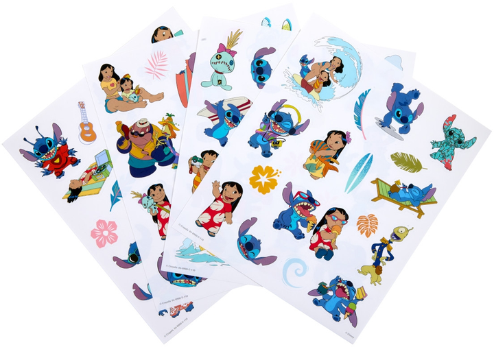 Розмальовка "Lilo & Stitch", 32 сторінки та 4 сторінки наліпок, 04-0900G 4