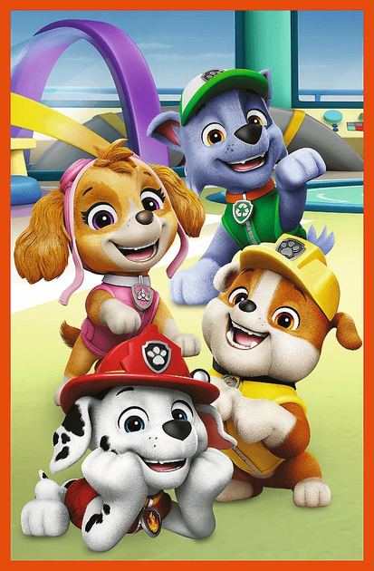 Пазл "3x80" - Paw patrol Собачья банда, 48866, Trefl 1