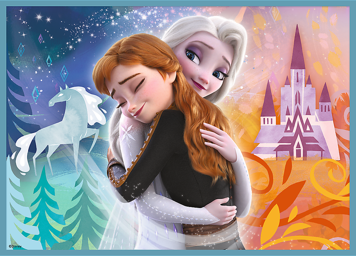Пазл "4 in 1 (12, 15, 20, 24)" - Frozen Удивительный мир Ледяного сердца, 43816, Trefl 3