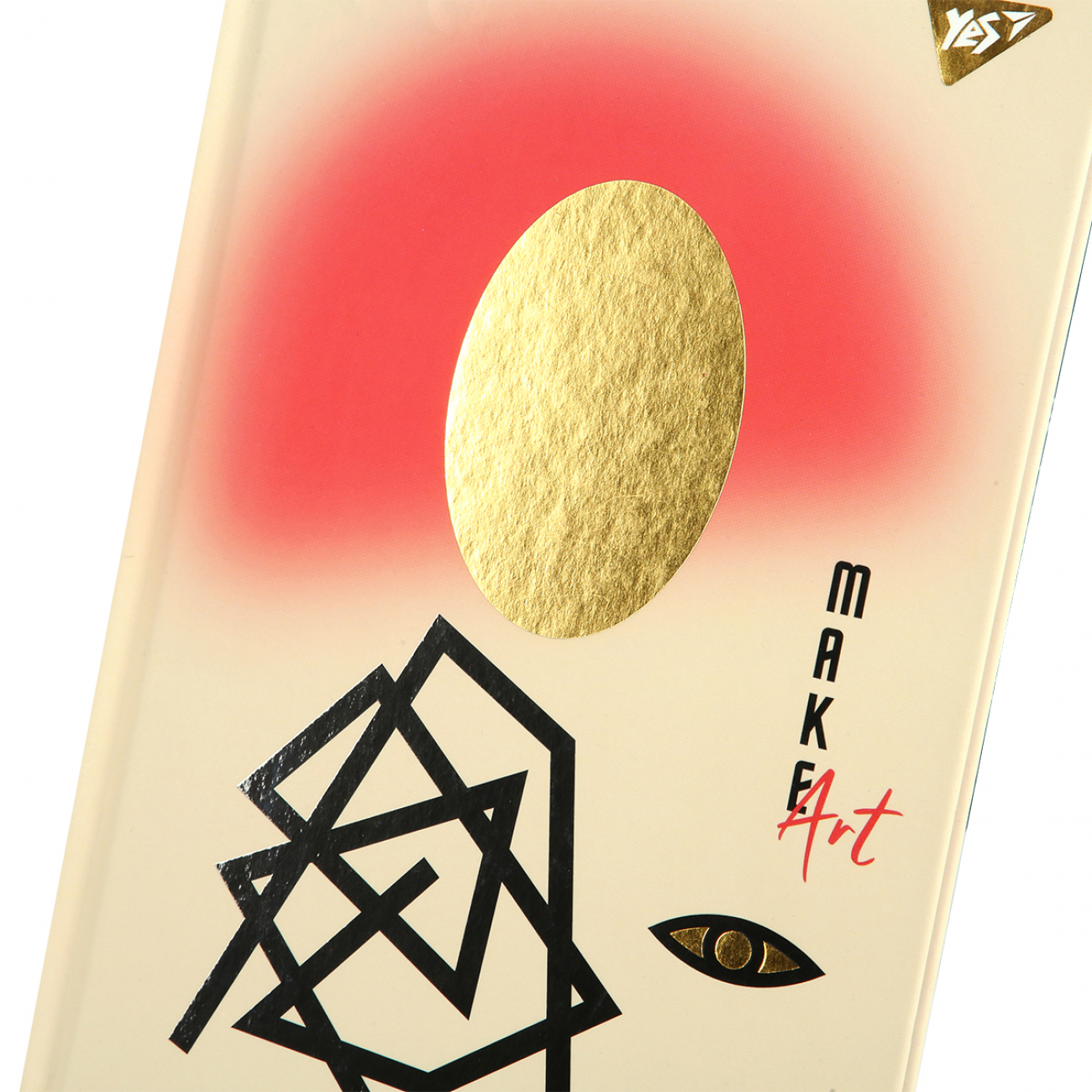 Блокнот А5 64 л. канатов. "Make art" YES, 152056 1