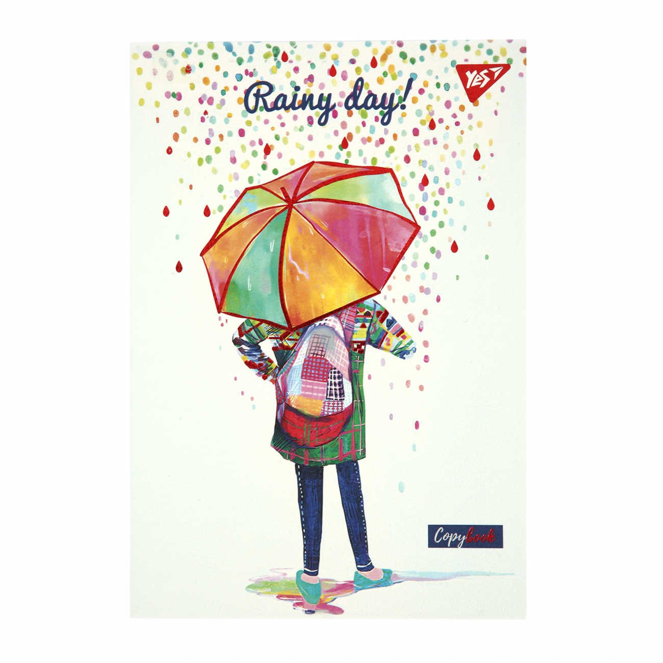 Блокнот А5 64 л. кл. инт "Rainy day" YES, 152071