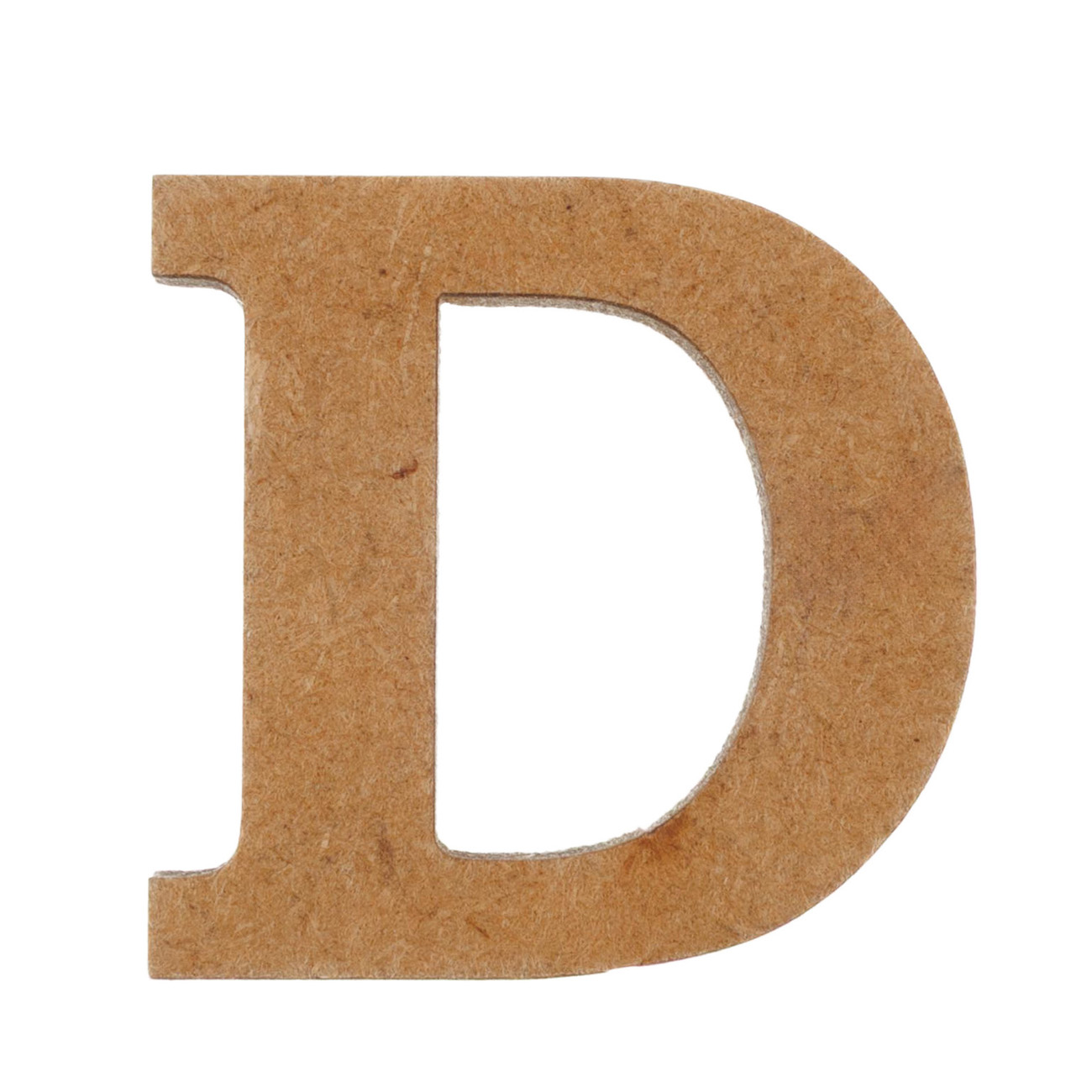 Заготовка Літера "D", МДФ, висота 3 см, 1шт, Rosa Talent (10)