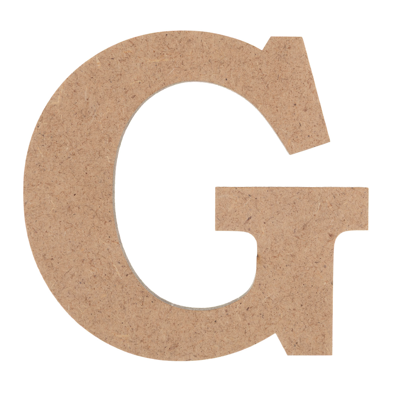 Заготовка Літера "G", МДФ, висота 3 см, 1шт, Rosa Talent (10)
