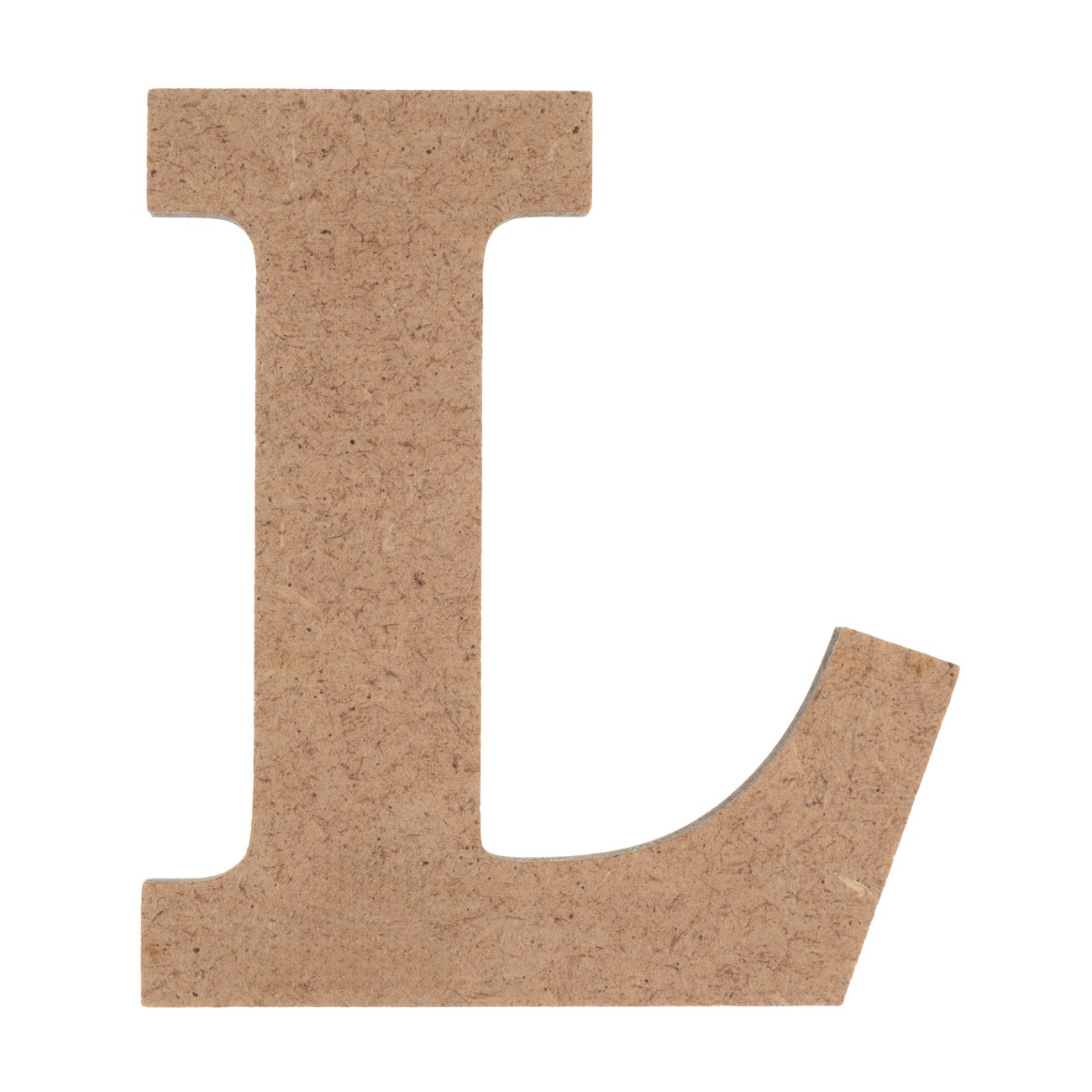 Заготовка Літера "L", МДФ, висота 3 см, 1шт, Rosa Talent (10)