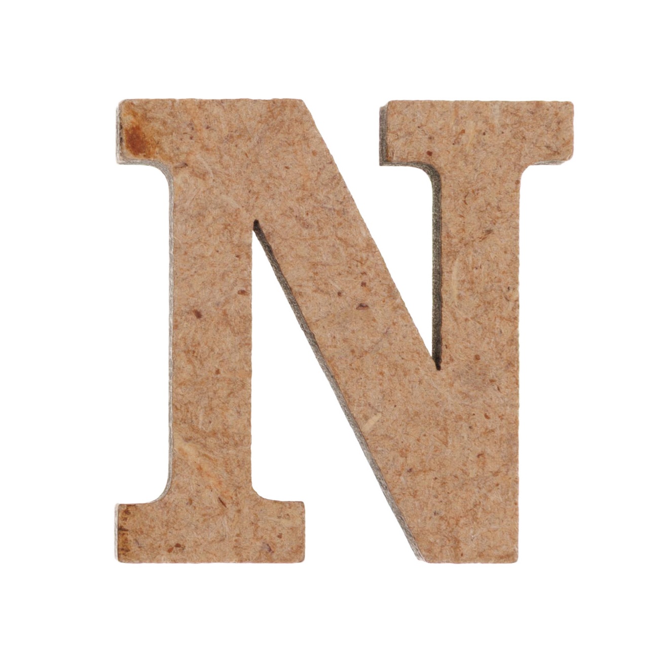 Заготовка Літера "N", МДФ, висота 3 см, 1шт, Rosa Talent (10)