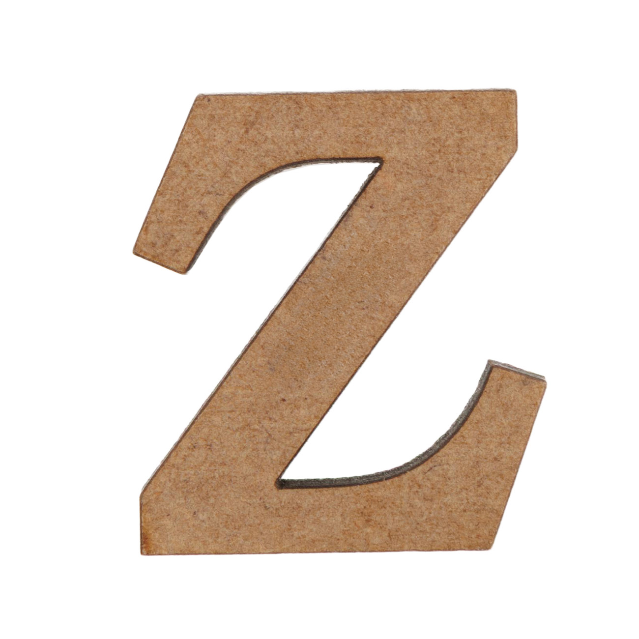 Заготовка Літера "Z", МДФ, висота 3 см, 1шт, Rosa Talent (10)
