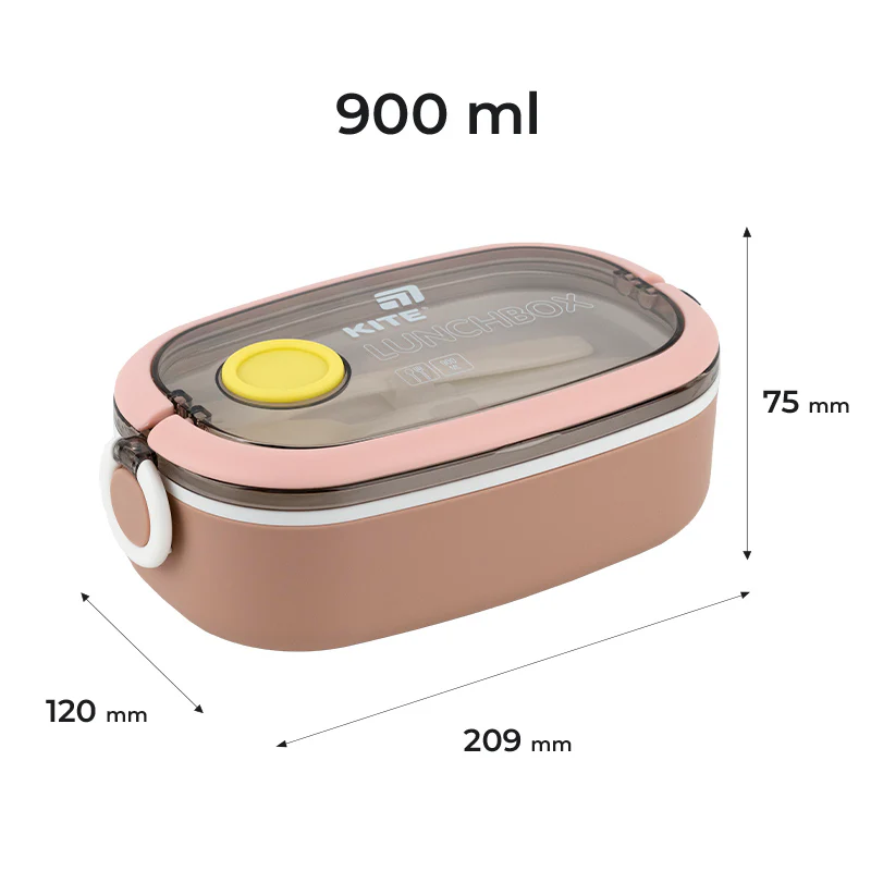 Ланчбокс 900 мл, бежевый, K25-1180-1 1