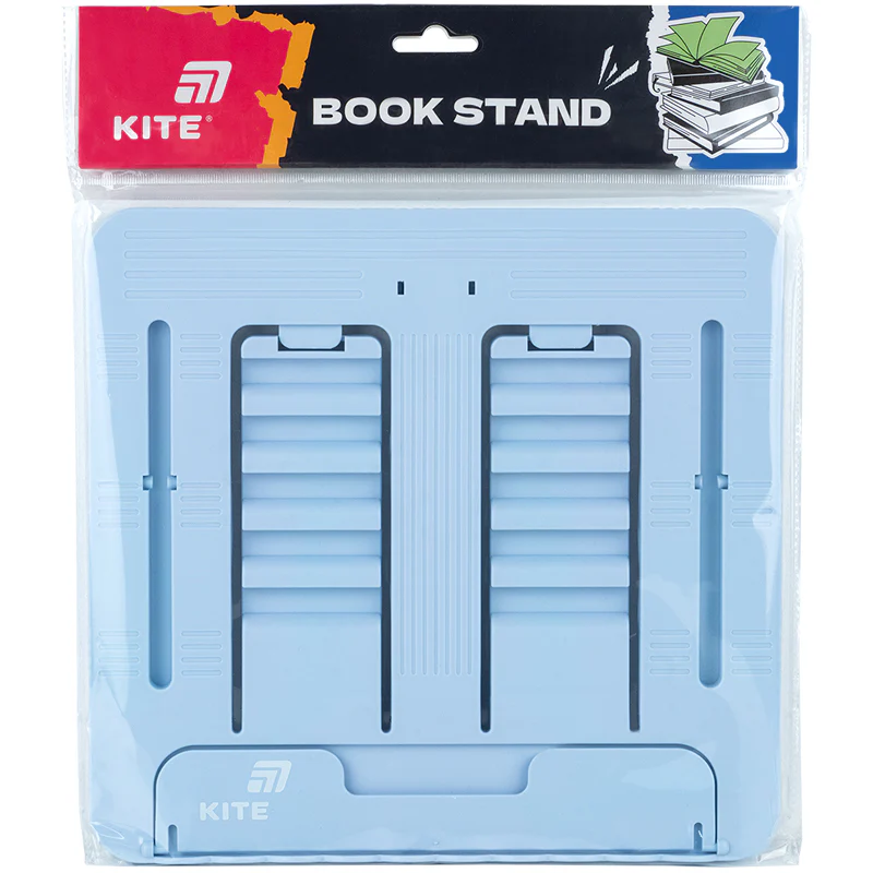 Подставка для книг, пластиковая, голубая, K25-330-3 2