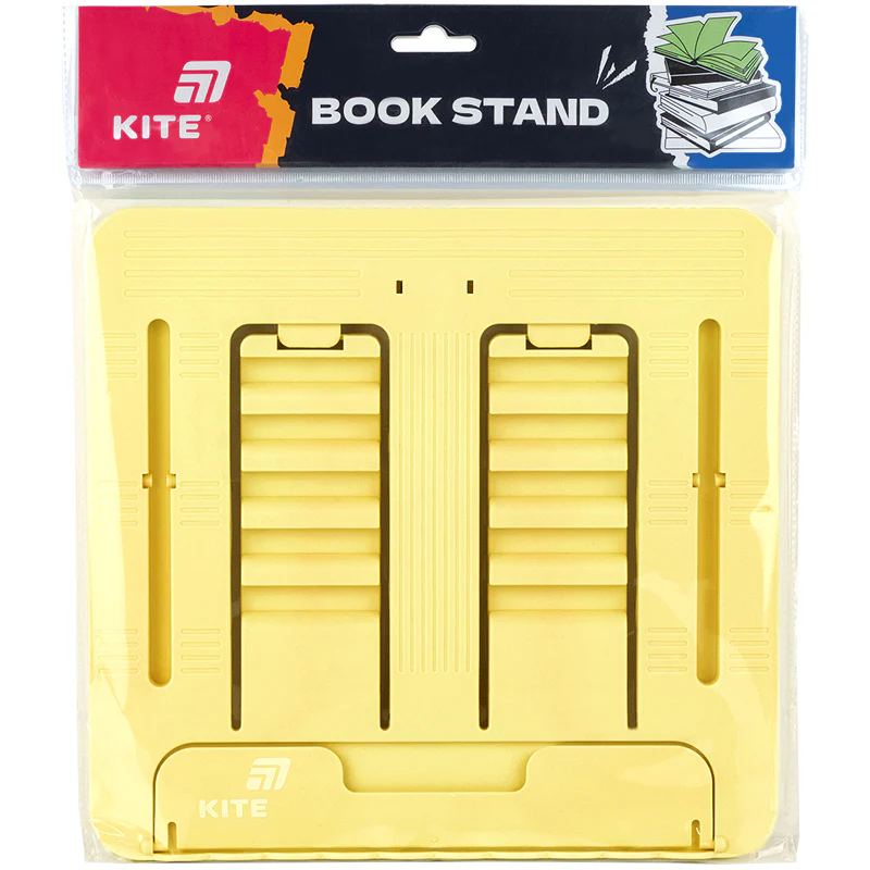 Подставка для книг, пластиковая, желтая, K25-330-5 2