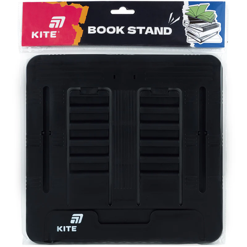 Подставка для книг, пластиковая, черная, K25-330-1 2