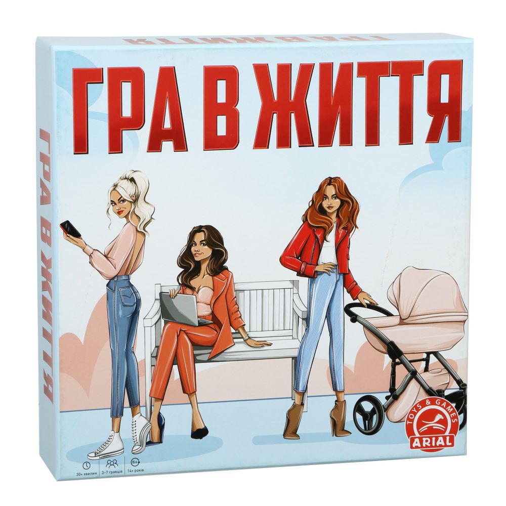 Гра настільна "Гра в життя" (у), ТМ "Arial"