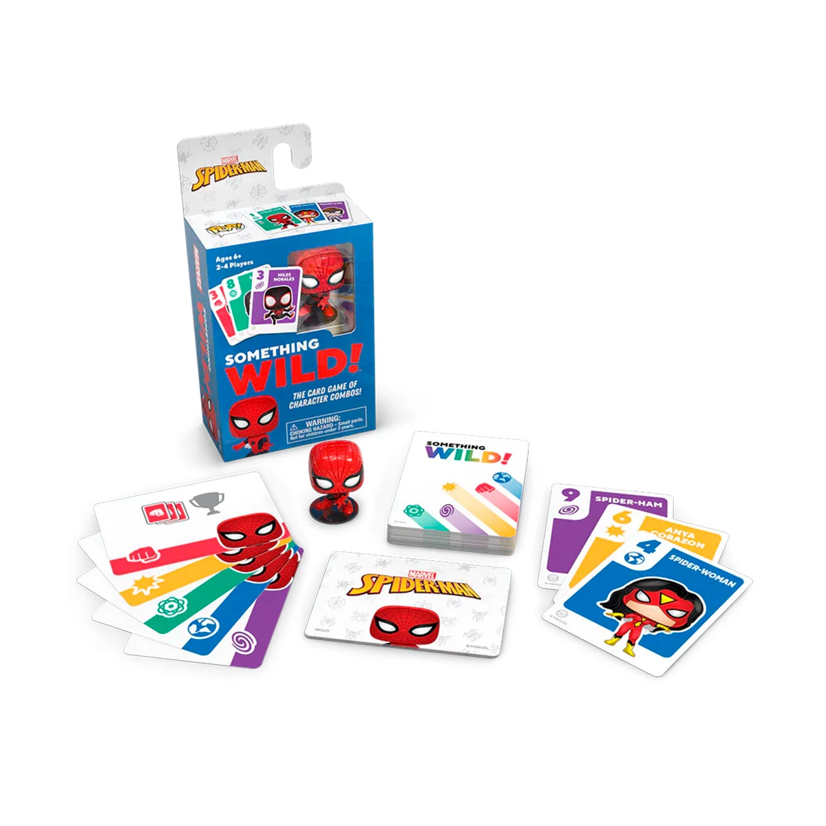 Гра настільна з картками Funko Something Wild - Людина-павук, 63763 3