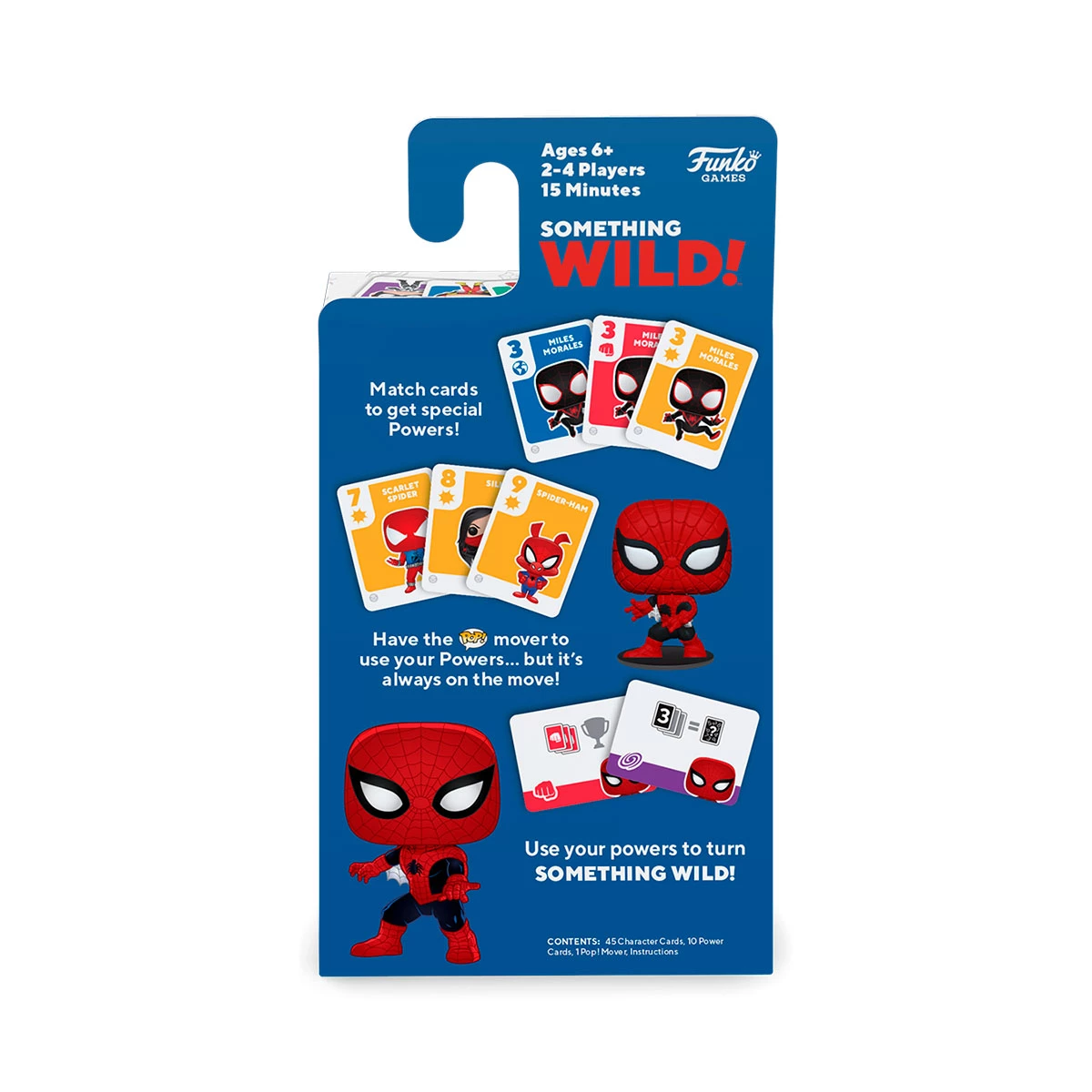 Гра настільна з картками Funko Something Wild - Людина-павук, 63763 2