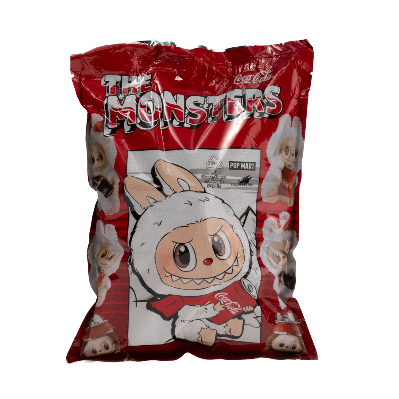 Игрушка Лабубу-2 Кола, 15 см, белый, в пакете и подарочной коробке, 712527 1