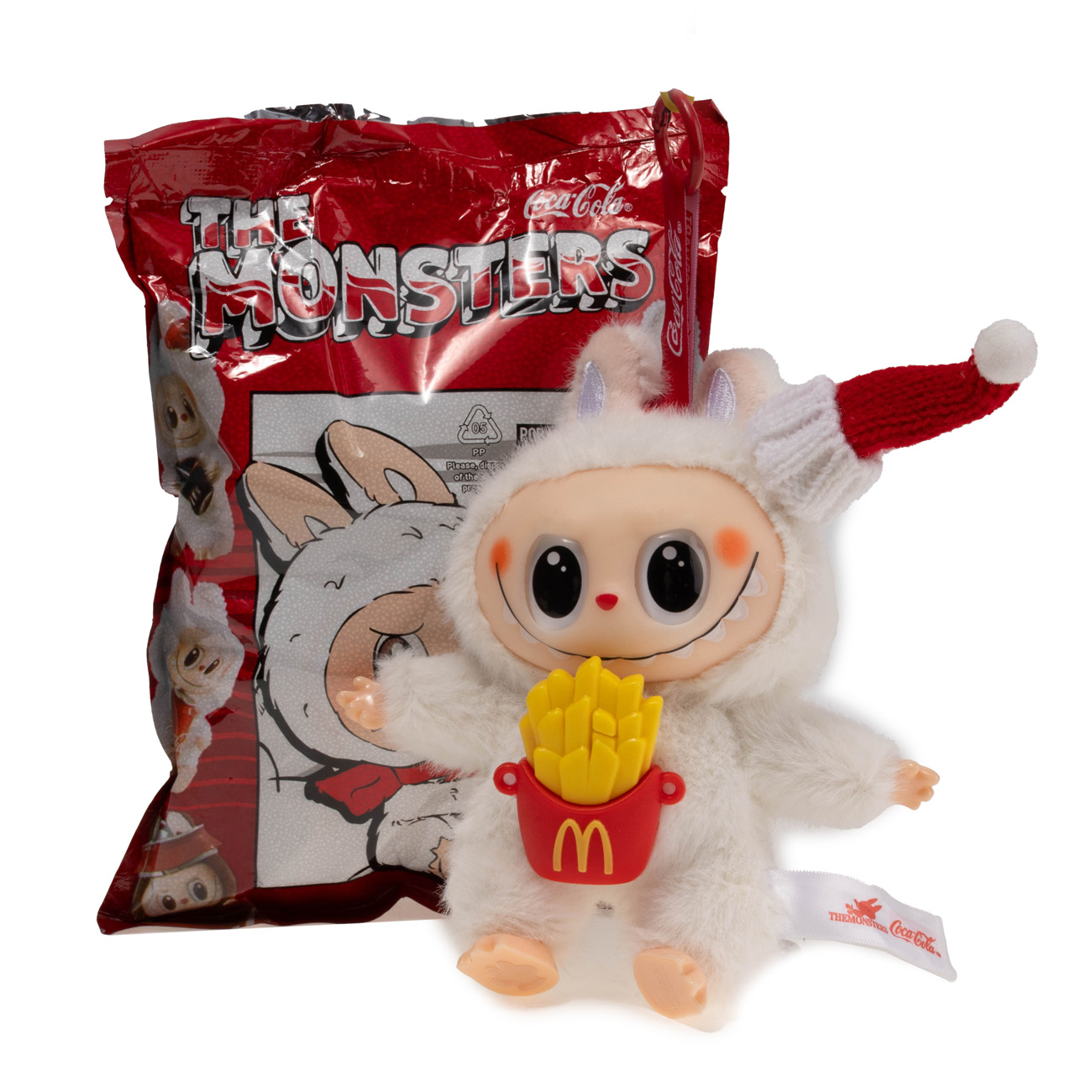 Игрушка Лабубу-2 Кола, 15 см, белый, в пакете и подарочной коробке, 712527 2