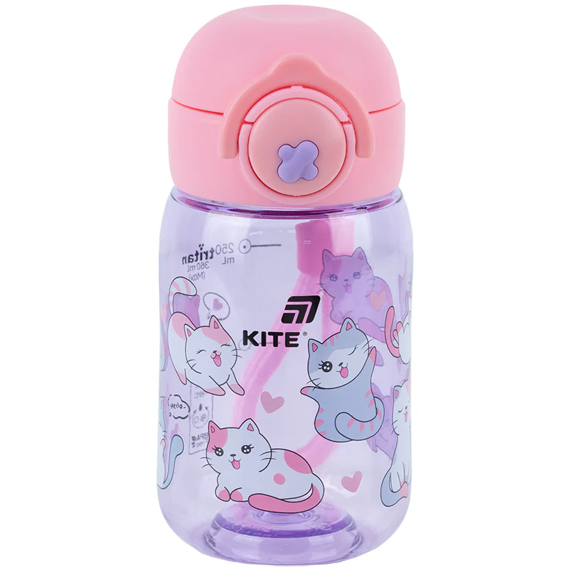 Пляшечка для води, 360 мл, Cats, K25-1235-1