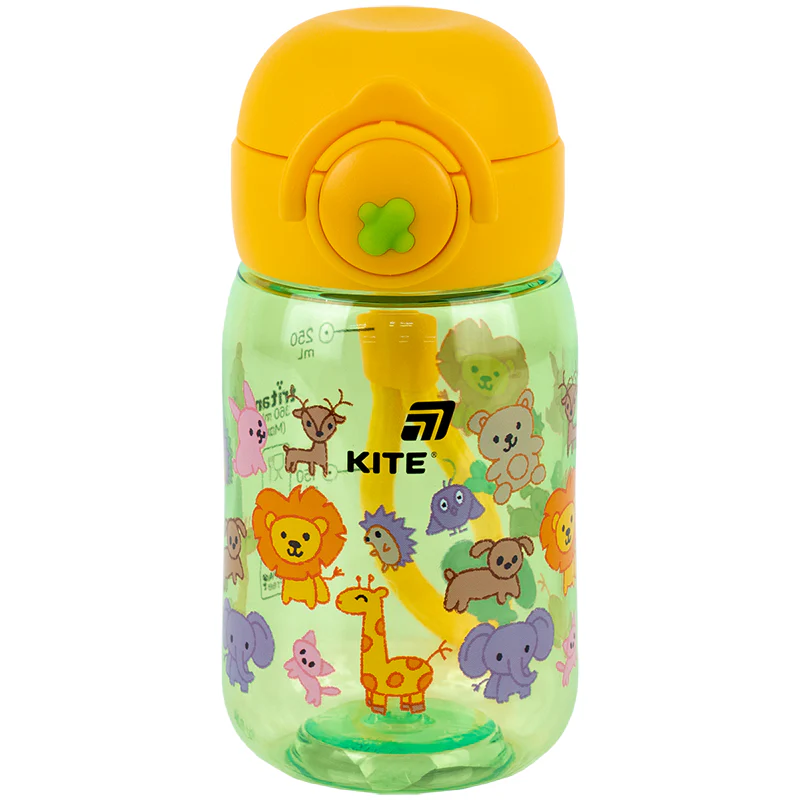 Пляшечка для води, 360 мл, Zoo, K25-1235-3