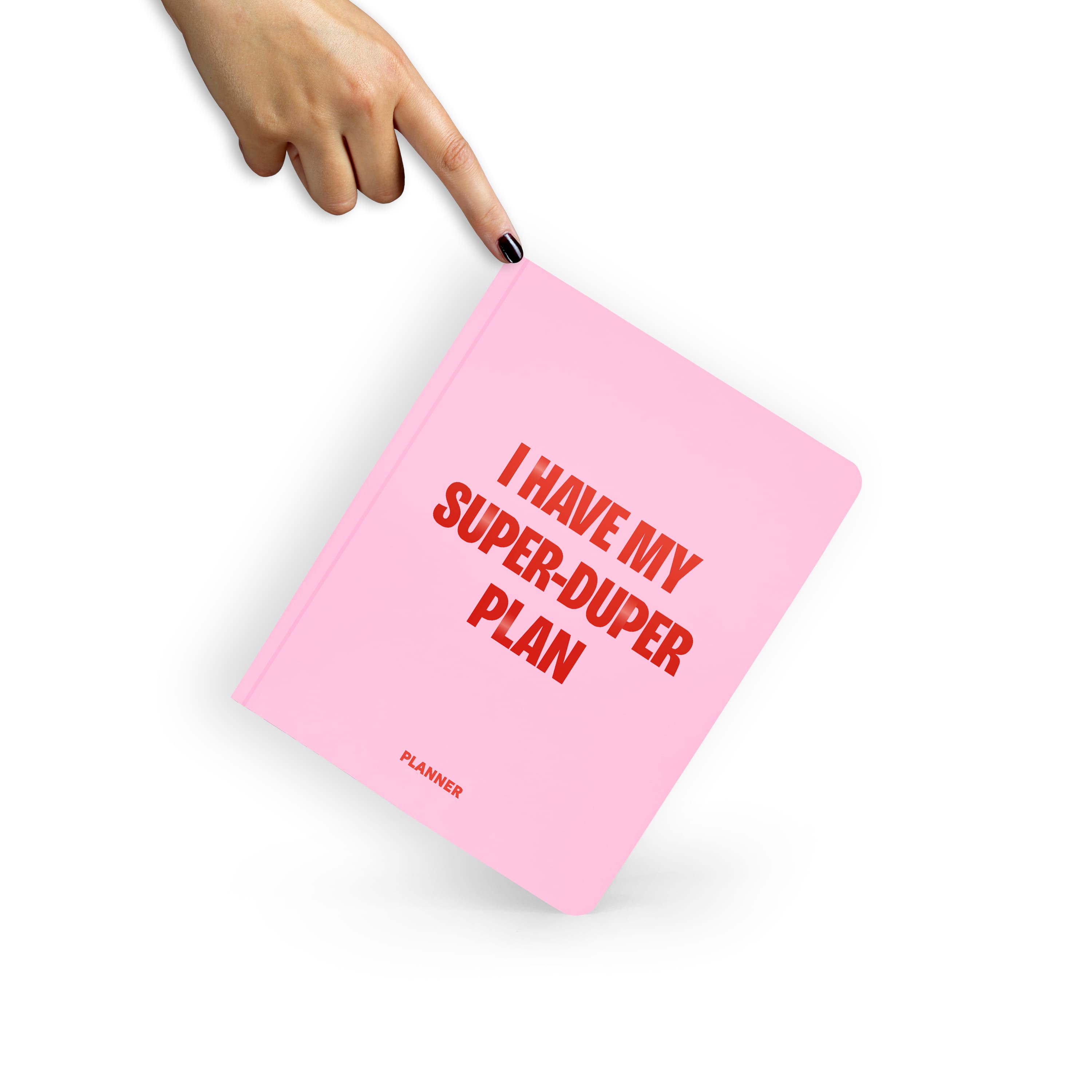 Блокнот для планування "I HAVE MY SUPER-DUPER PLAN" рожевий, orner-2745 3