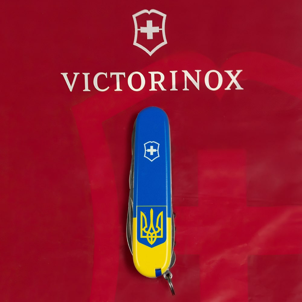 Нож Spartan Ukraine 91 мм/15функ/Герб на флаге верт. Vx13713.7_T3030p 8