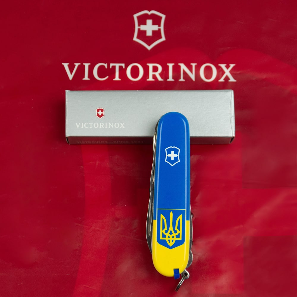 Нож Spartan Ukraine 91 мм/15функ/Герб на флаге верт. Vx13713.7_T3030p 11