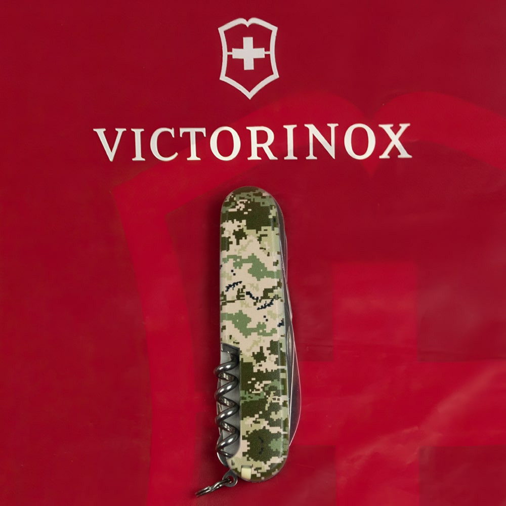 Нож Victorinox Huntsman Army 91мм/15функ /Піксель Vx13713.3_W3940p 9