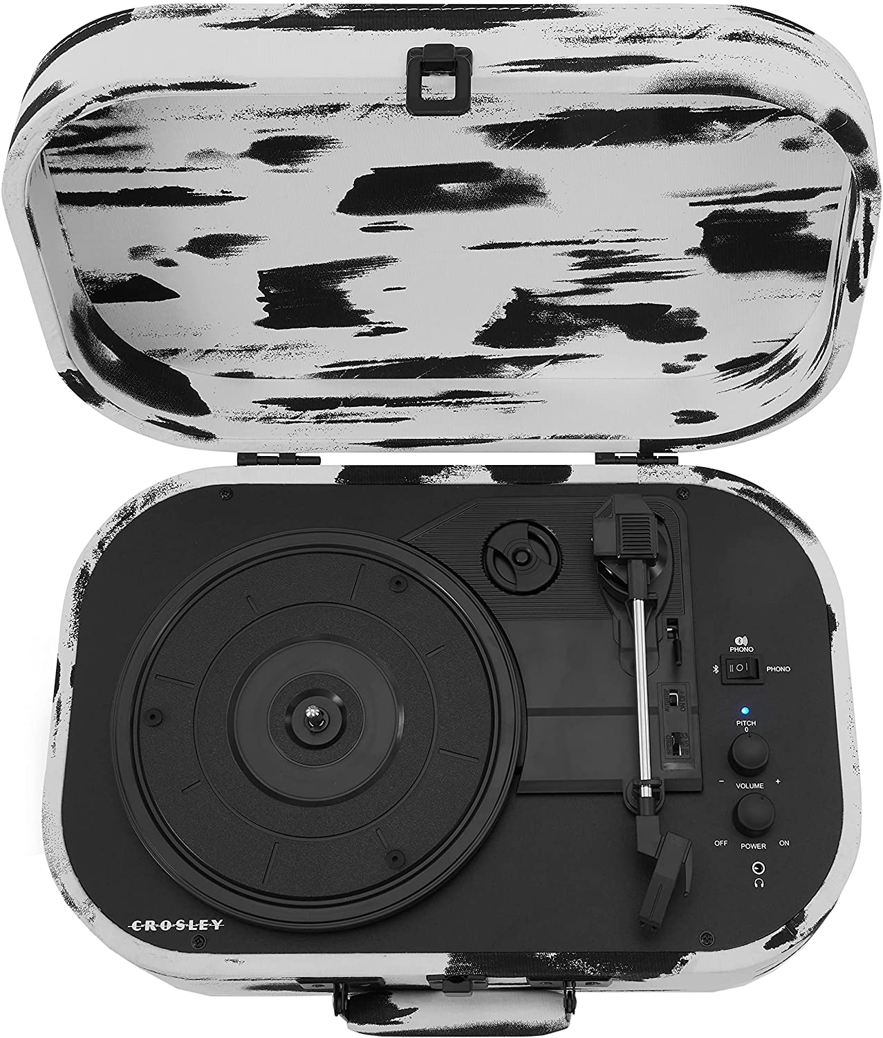 Виниловый проигрыватель Crosley Discovery - Black/White 2