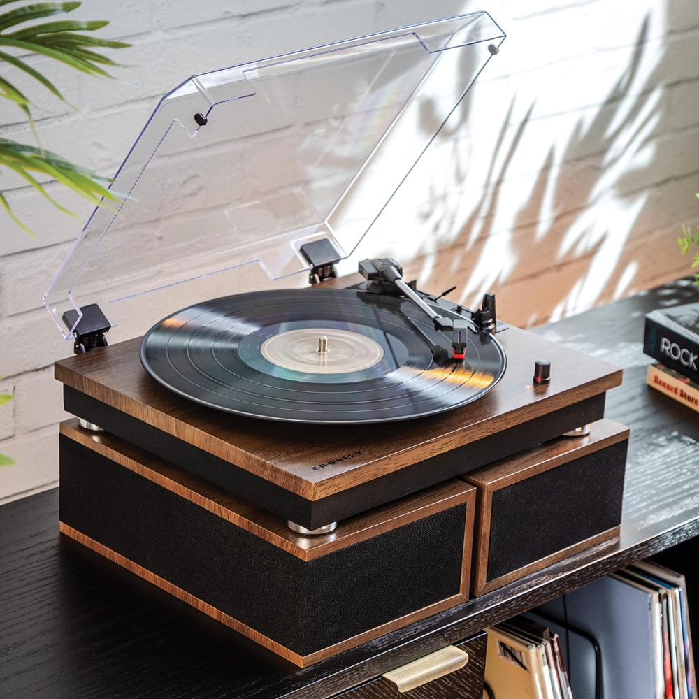 Виниловый проигрыватель Crosley Riff - Walnut 9